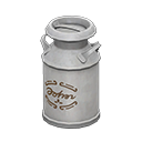 牛奶桶 [銀色] (灰色/棕色)