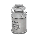 milk can [Silver] (Gray/Gray)
