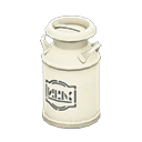 tanica per latte [Bianco] (Bianco/Grigio)