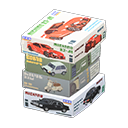 set de kits de modelismo [Autos] (Rojo/Multicolor)