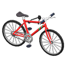 bici de montaña colgada [Rojo] (Rojo/Verde)