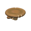 mush table: (Ordinary mushroom) Brown / Beige