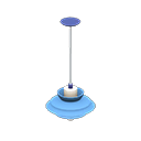 lámpara techo escandinava [Azul] (Azul/Azul)
