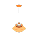 lámpara techo escandinava [Naranja] (Naranja/Naranja)