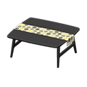 table skandi [Noir] (Noir/Multicolore)