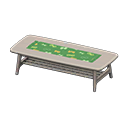 北歐風矮桌 [灰色] (灰色/綠色)