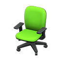 Animal Crossing New Horizons Green Modern Office Chair
