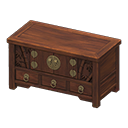 Animal Crossing New Horizons Brown Imperial Chest