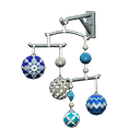 móvil ornamentos [Azul] (Azul/Gris)