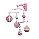 decorazione con palline [Rosa] (Rosa/Rosa)