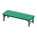 戶外長椅 [綠色] (綠色/綠色)
