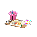 kit de pintura [Rosa] (Rosa/Multicolor)