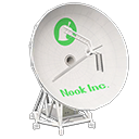 Satellitenschüssel [Grünes Logo] (Weiß/Grün)