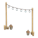 Image of Plain party-lights arch