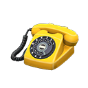 rotary phone: (Yellow) Yellow / Black