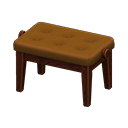 piano bench: (Brown) Brown / Brown