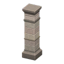 pilier décoratif [Béton] (Gris/Gris)