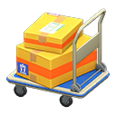 carrito de correo [Azul] (Azul/Amarillo)