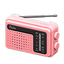 portable radio: (Pink) Pink / Black