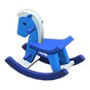 rocking horse: (Blue) Blue / Aqua