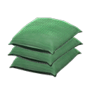 麻布袋堆 (綠色/綠色)