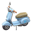 小型摩托車 [淺藍色] (水藍色/水藍色)