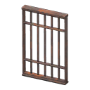 reja de prisión [Hierro oxidado] (Marrón/Marrón)