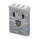 paramento medieval castillo [Gris] (Gris/Azul)