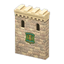 paramento medieval castillo [Marfil] (Beige/Verde)