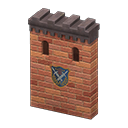 paramento medieval castillo [Marrón] (Marrón/Azul)