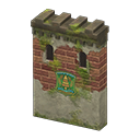 paramento medieval castillo [Oxidado] (Marrón/Verde)