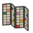 biombo shoji [Multicolor] (Negro/Multicolor)