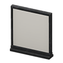 簡單低壁板 [黑色] (黑色/灰色)