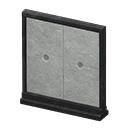 簡單低壁板 [黑色] (黑色/灰色)