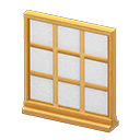 short simple panel [Light brown] (Beige/White)