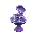 shell fountain: (Purple) Purple / Purple