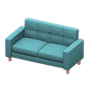 簡約沙發 [粉紅色] (粉紅色/水藍色)