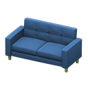 sofá simple [Verde] (Verde/Azul)
