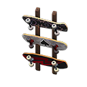 Main image of Skateboard wall rack