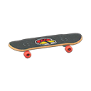 skateboard [Noir] (Noir/Multicolore)