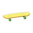스케이트보드 [옐로] (옐로/그린)