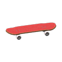 滑板 [红色] (红色/白色)