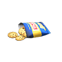 snack [Cookies au chocolat] (Beige/Bleu)