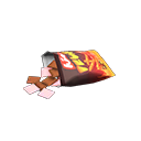 bolsa de picoteo [Chocolatinas] (Marrón/Negro)