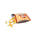bolsa de picoteo [Palitos sabor queso] (Naranja/Marrón)