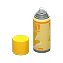 喷雾罐 (灰色/黄色)