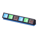 barra de luces de escenario [Azul] (Negro/Azul)
