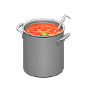 stewpot: (Chili) Gray / Red