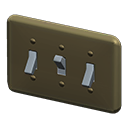 set de interruptores [Dorado] (Amarillo/Gris)