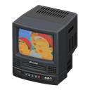 TV with VCR: (Black) Black / Colorful